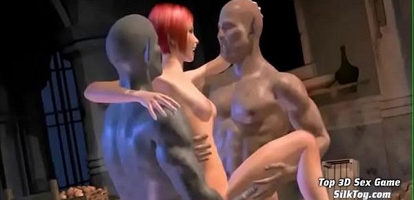  3D Monster Sex Slave
